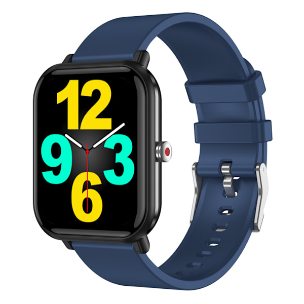 Stort high-definition touch screen fitnessur blue