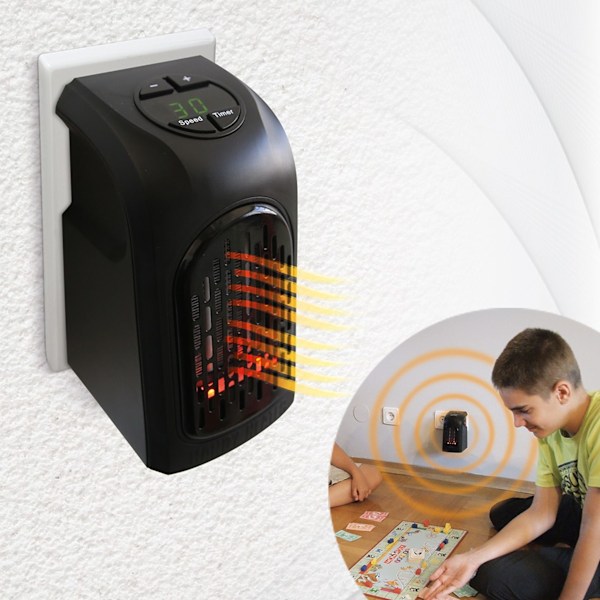 Effektiv mini-värmare som