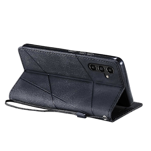 För Samsung Galaxy A35 5g Telefonställ Skydd Anti-repa PU Läder Plånbok Mobiltelefonfodral
