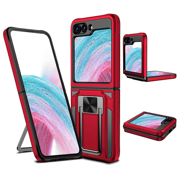 2-i-1 Holder Magnetisk Armor Støtsikkert Telefondeksel For Samsung Galaxy Z Flip5
