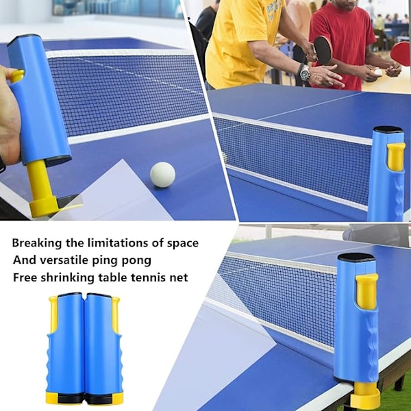 Bordtennisnät Justerbart Nät Ping Pong Ersättningsnät
