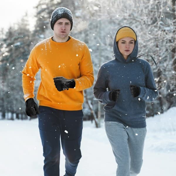 XL Cykelhandsker Varme Vinter Touchscreen Anti-Slip