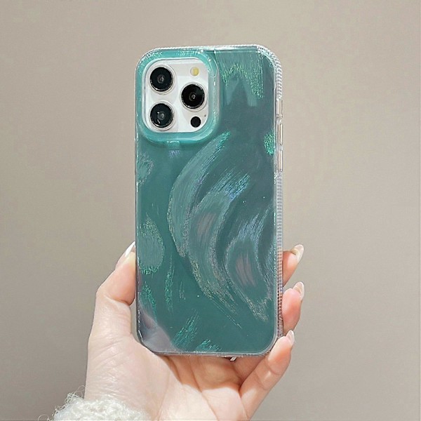 Til iPhone 13 Pro Max 6,7 tommer telefoncover IMD Design Hybrid TPU+PC telefonetui