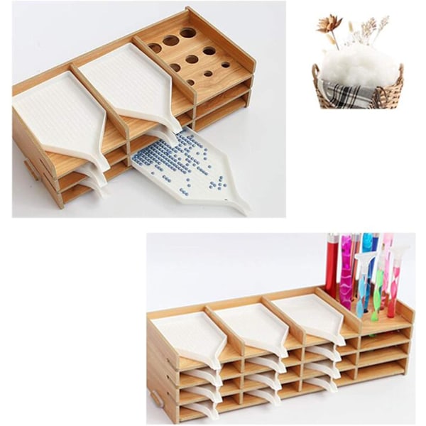 Förvaringslåda för Diamantmålning, DIY Diamantmålning Tillbehör