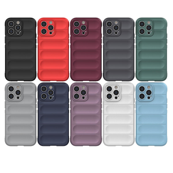TPU + Flanell Mobilskal För iPhone 14 Plus