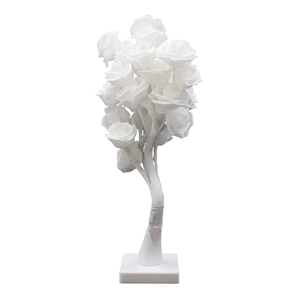LED-skrivbordslampa Rosform Blommande Roslampa