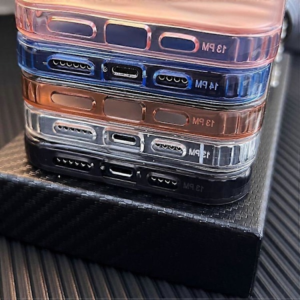 För iPhone 15 3D IMD Vatten Ripple TPU + Akryl Elektropläterat Telefonfodral