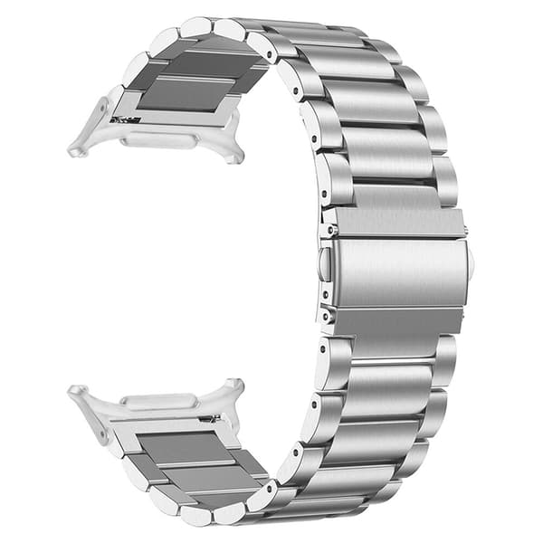 SKALO Link Armbånd til Samsung Galaxy Watch8 Classic 46mm - Flere farver Sølv