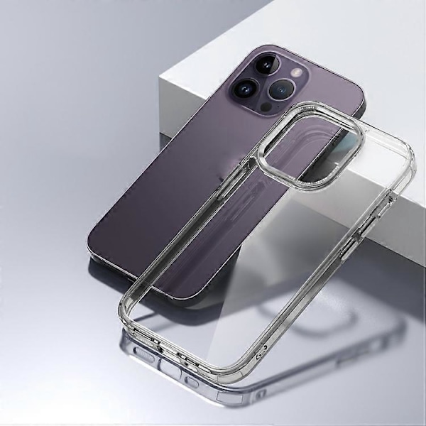 iPhone 15 Jääväri Kirkas PC Hybrid TPU -puhelinkotelo