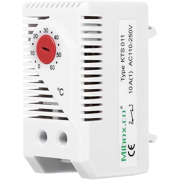 0-60 C Justerbar Kompakt Elektrisk Mekanisk Termostat