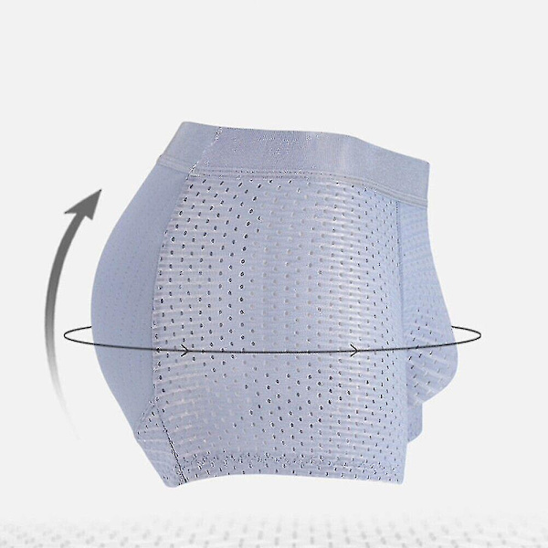 Vadderade boxershorts för män - Höftstöd för rumplyft X