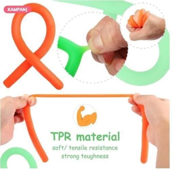 30 stk. Fidget Pop It Leker Sett - Sensoriske Stressreduserende Leker for Barn og Voksne, Regnbue Assorterte Farger