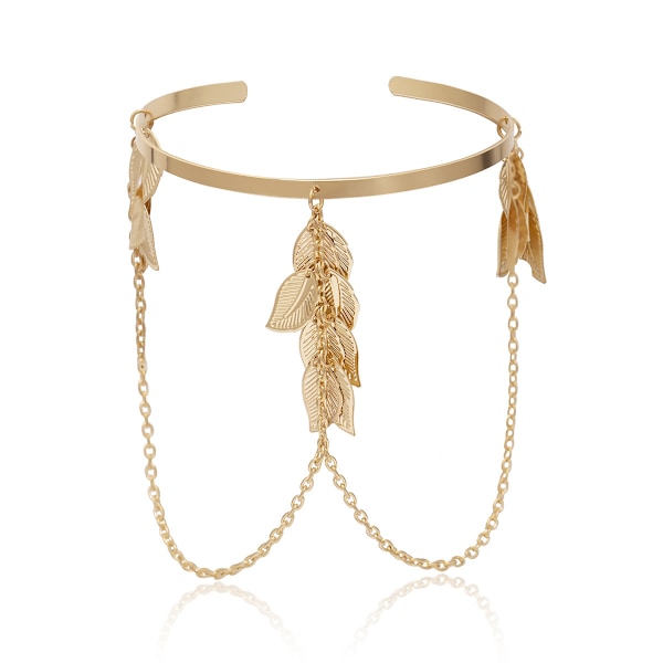 Boho Arm Armbånd Hul Blad Design Arm Smykker