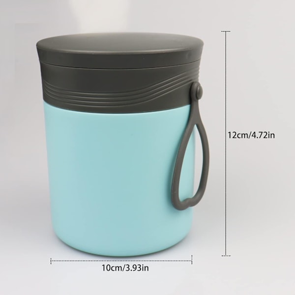 Matboks i rustfritt stål for barn 16 oz