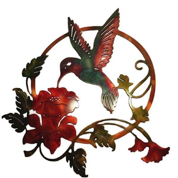 Livets Blomst Veggdekor Blomsterskulptur