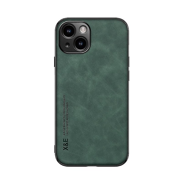 Magnetiskt Läder Skal Fodral för iPhone 14
