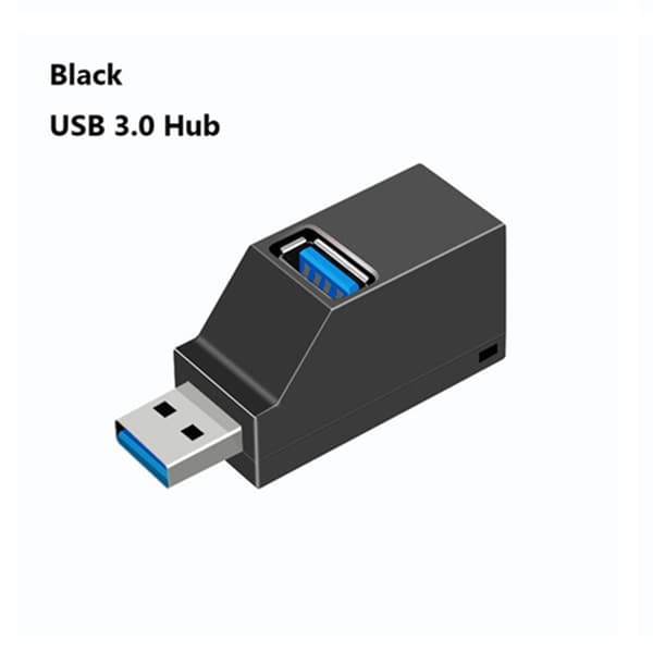 3-ports USB-hub, 2 ST USB 3.0 Hub, USB-delare