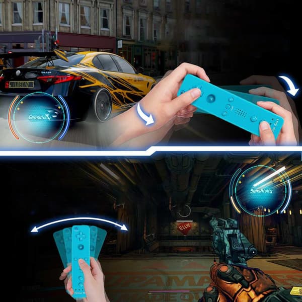 Controller kompatibel med Nintendo / Wii Control med Motion Plus