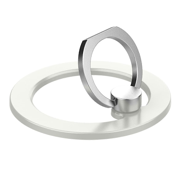 1 kpl Magneettinen puhelinrengaspidike iPhone 16 15 14 13 12 Magsafe -kotelolle - Magneettinen puhelinote - Säädettävä puhelimen sormirengasote - Irrota langatonta latausta varten