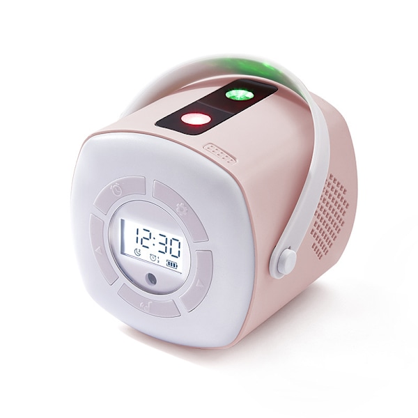 Elektronisk väckarklocka med USB-laddning, LED-skärm och projektion