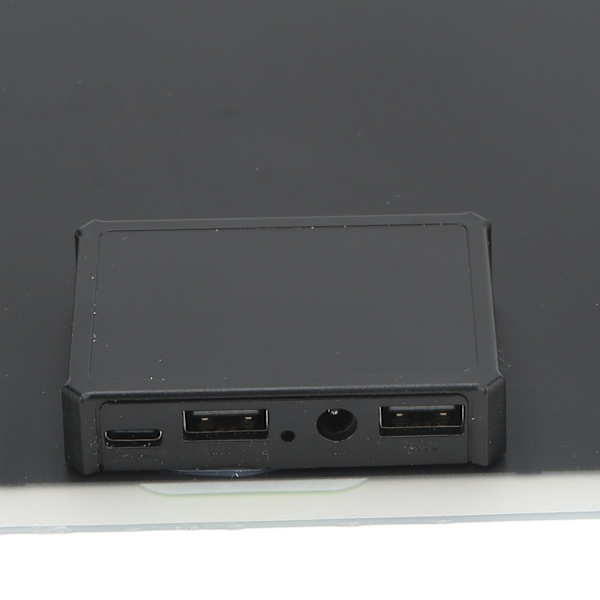 Bärbar Solcellsladdare 12V 20W Monokristallin Dubbel USB-utgång Batteriladdare för Husbil Bil Båt