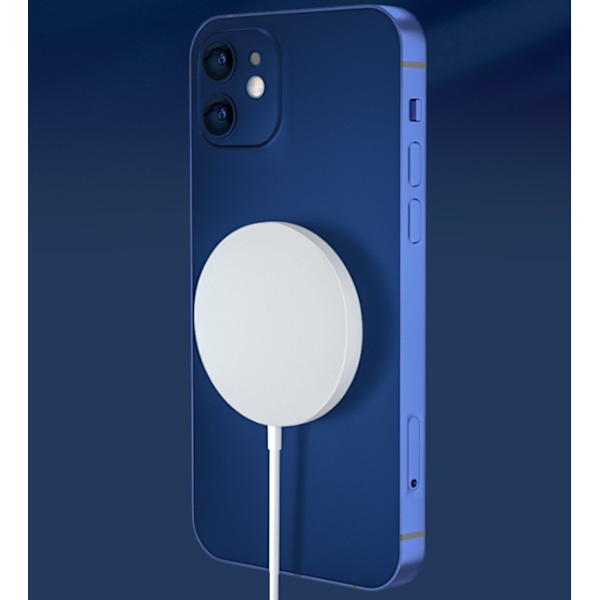 Trådløs opladerplade, 15 W oplader, induktiv ladestation, magnetisk trådløs oplader