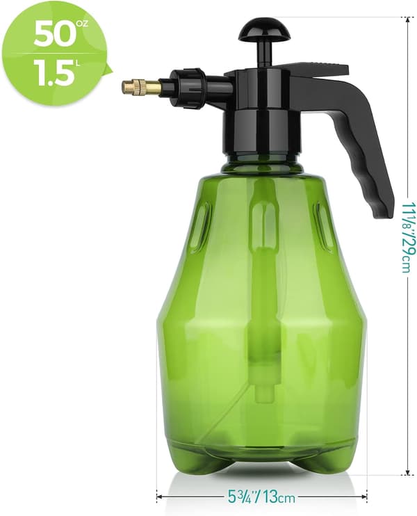 1500 ml plastik sprayflaske, stor vandkande sprøjte