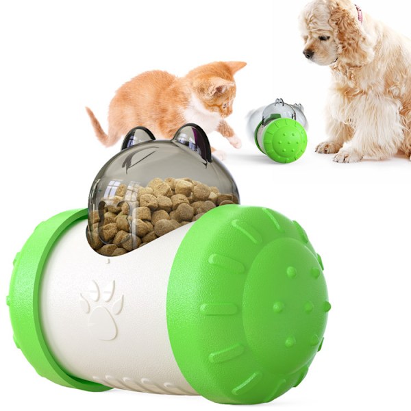 Leker for sakte fôring av kjæledyr, leker for hundeopplæring, interaktiv snacks green