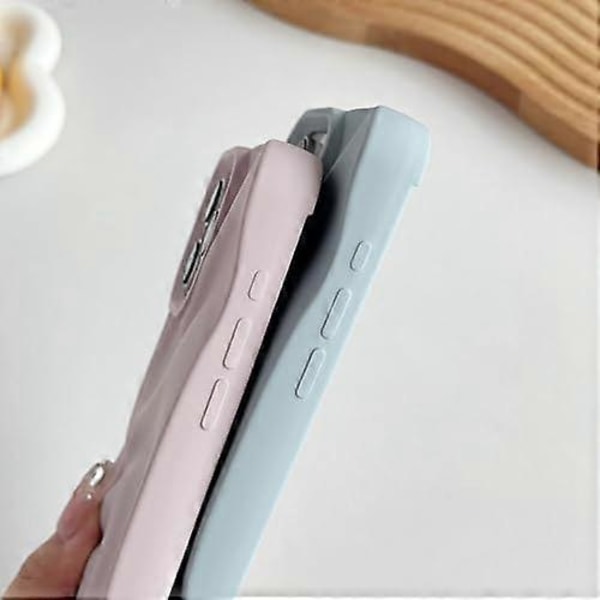 Caseative Skal för iPhone 15 Pro Max, Vattenvågsmönster Kompatibelt med iPhone Skal