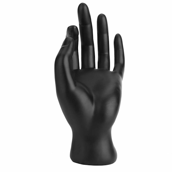Smyckesställ, Svart Hand OK Gest Ring Display Ställ (Harts)
