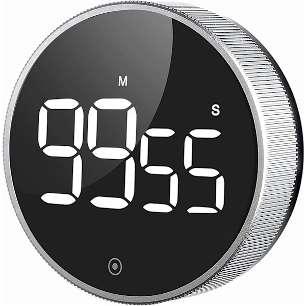 Køkkenur, magnetisk nedtællings LED digital ur