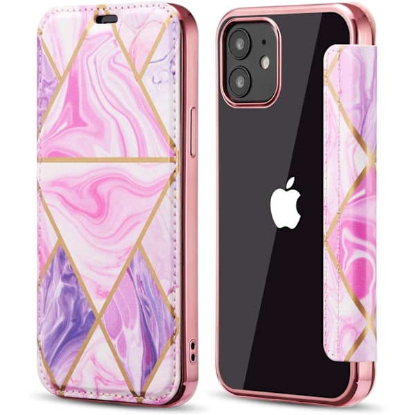 Marmor PU Læder Etui Til iPhone 11
