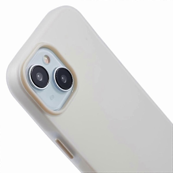IPhone 14 -kotelo, irrotettava TPU-iskunkestävä puhelinkuori - valkoinen