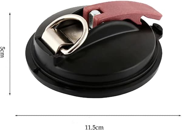 2 sugekopper med kroker, bilsugekopper er multifunksjonelle
