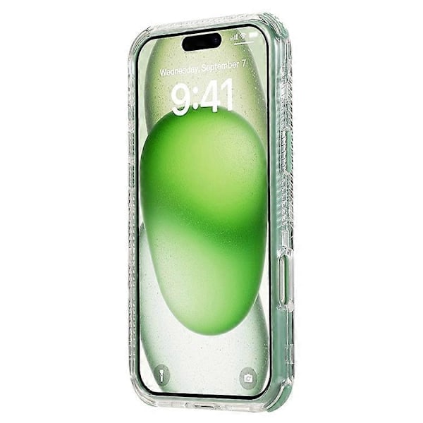 Kompatibelt Skal för iPhone 16 Plus 3-i-1 Fallsäkert PC+TPU Telefonskal
