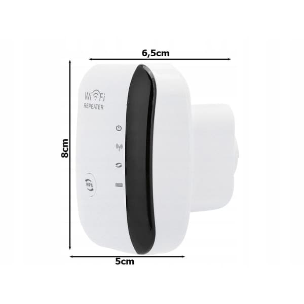 Wi-Fi Forsterker Repeater / Utvider Rekkevidde 300 Mbps Wifi Hvit