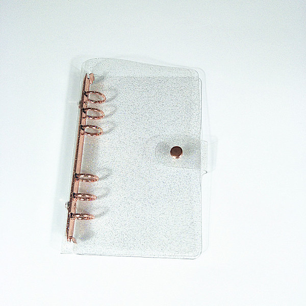 A5 Transparent Laptop Cover Myk PVC Perm Rose Gold