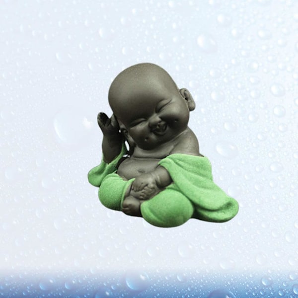 Buddha-patsas, naurava Buddha, veistos, onnekas terveys