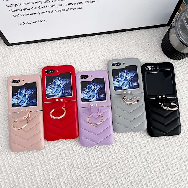 V-muotoinen iskunkestävä puhelinkotelo Samsung Galaxy Z Flip5 5G:lle