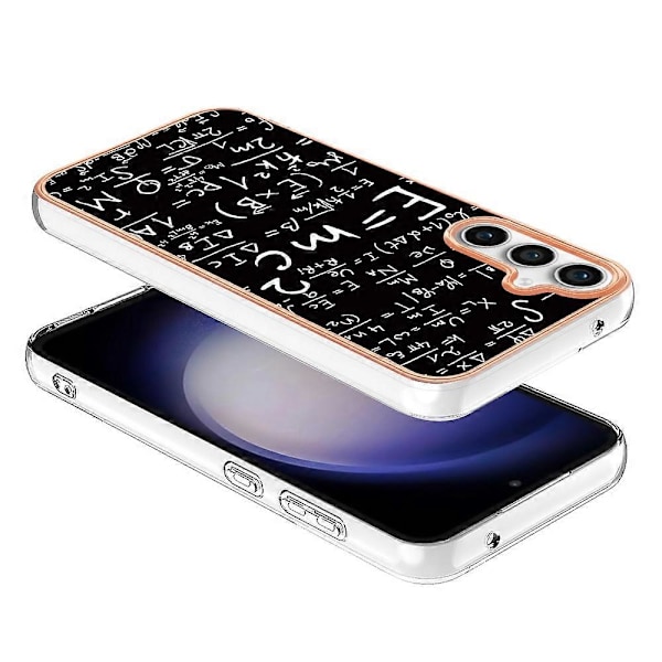 Til Samsung Galaxy S24 FE Case IMD-D Mønstertryk 2.0mm TPU Telefon Bagcover