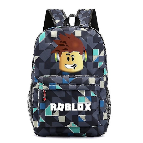 Roblox Rygsæk Skoletaske til Børn Drenge Piger YC C