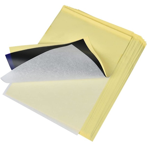 30 Ark Kolpapper Tatueringspapper Professionell A4 Spårpapper