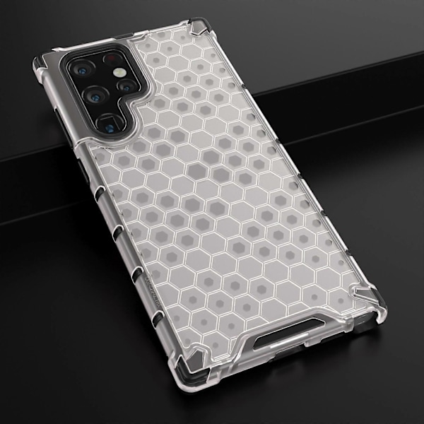 Til Samsung Galaxy S22 Ultra 5G Honeycomb PC + TPU Telefon Cover