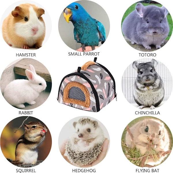 Kannettava kantolaukku pienille eläimille