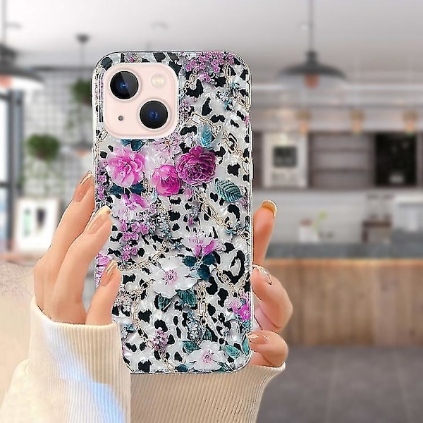 Til Iphone 14 Plus Imd Shell Mønster Tpu Telefon Cover