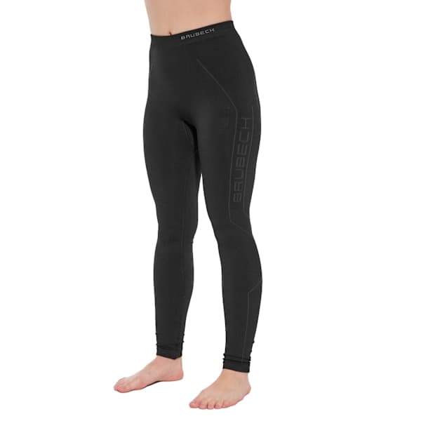 Damebukser Brubeck COOLER Tights Motorcykel Termisk Undertøj Sort SS