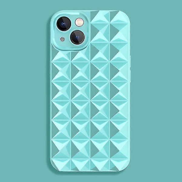 Riveted TPU-telefondeksel med linsefilm for iPhone 14 Pro - Kombinerer funksjonalitet og stil for økt enhetssikkerhet