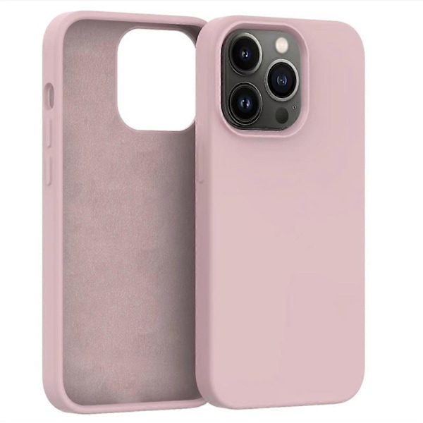 För iPhone 14 Pro Max flytande silikon mobilskal Apple skyddsfodral