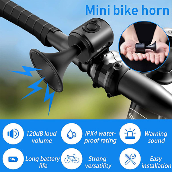 Elcykeltuta, 120dB elektronisk cykelklocka