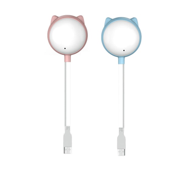 Kunstig intelligens stemmestyrt liten nattlampe blue